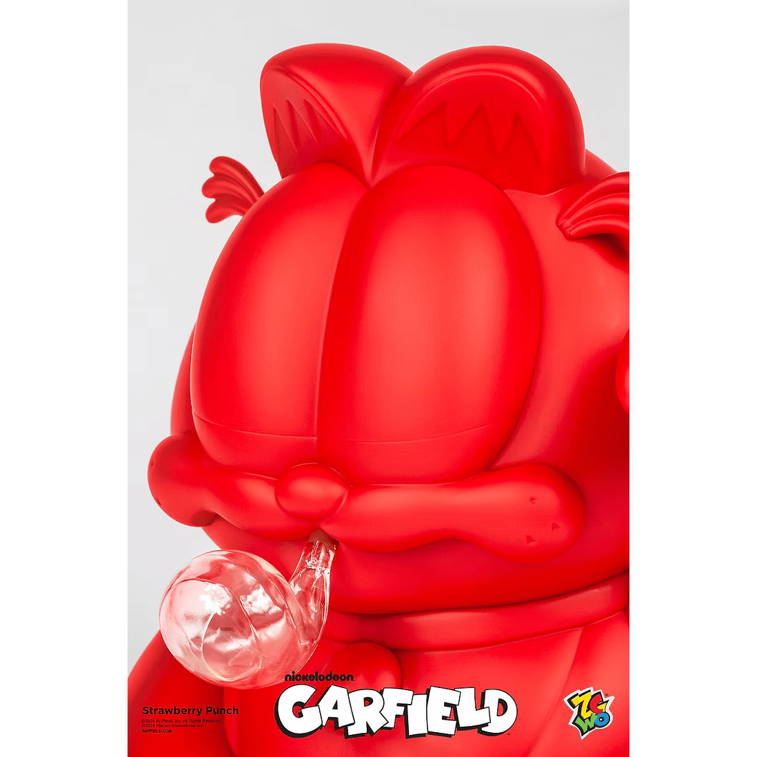 Garfield Strawberry Punch – Figurine Collector Lucky Cat par ZCWO - Boutique Ømm