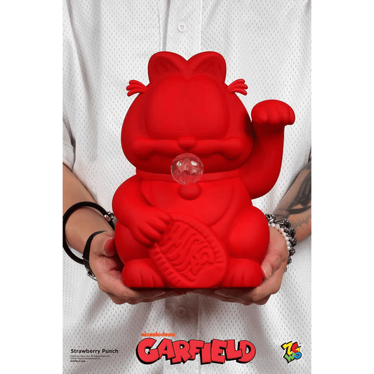 Garfield Strawberry Punch – Figurine Collector Lucky Cat par ZCWO - Boutique Ømm