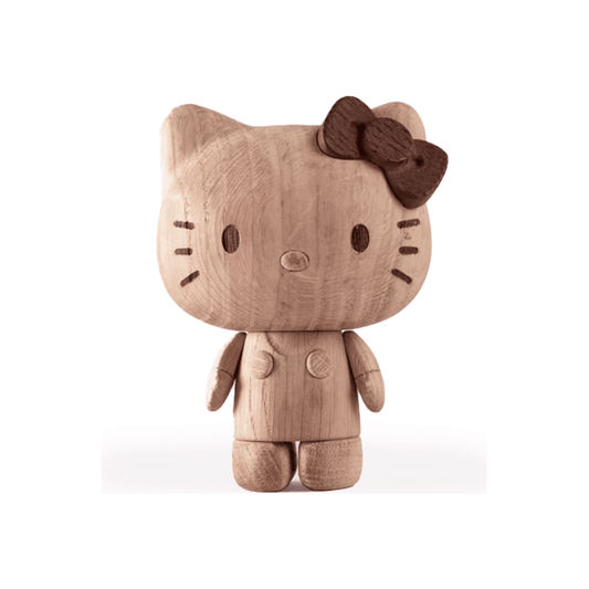 Hello Kitty mini en Bois – Sculpture Design par Boyhood (Danemark) - Boutique Ømm