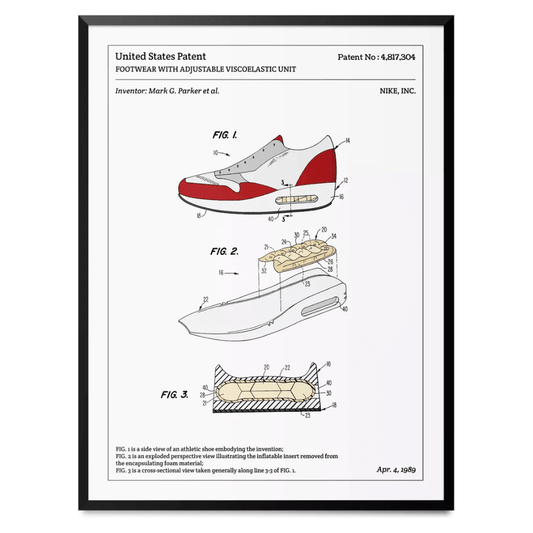 L'Affiche Technique Nike Air Max - Boutique Ømm