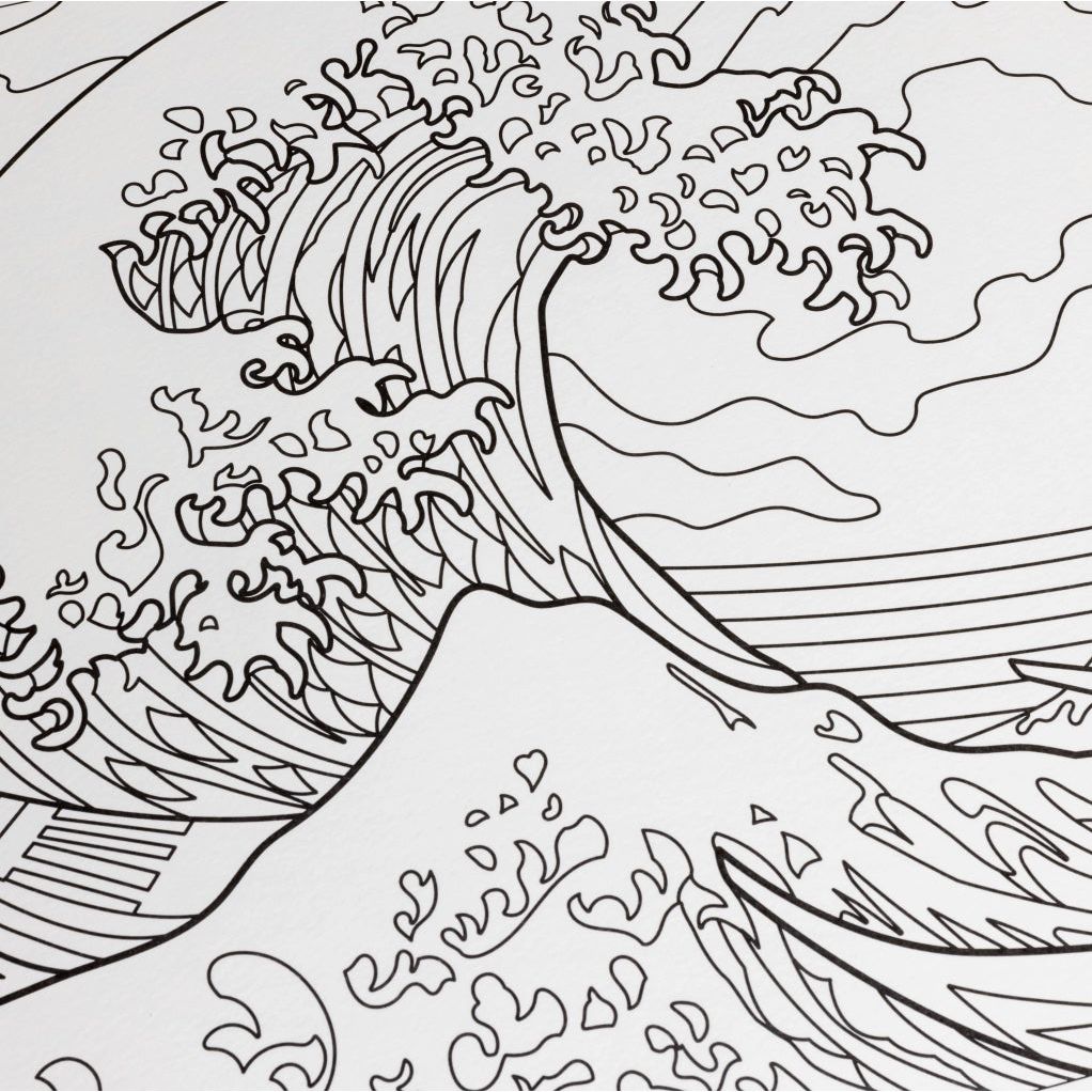 Livre de coloriage chefs-d’œuvre – Today is Art Day - Boutique Ømm