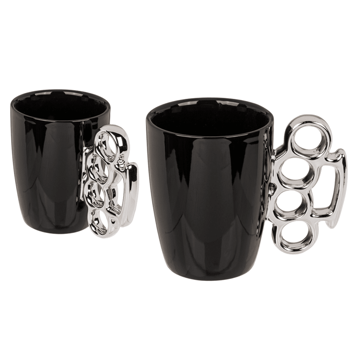Mug Coup de Poing Américain Noir – Out of the Blue KG - Boutique Ømm