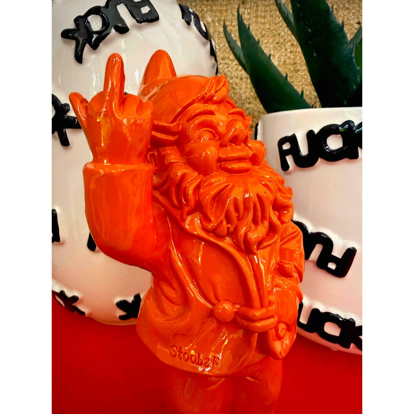 Nain F*ck You orange 20 cm – Stevens Deco - Boutique Ømm