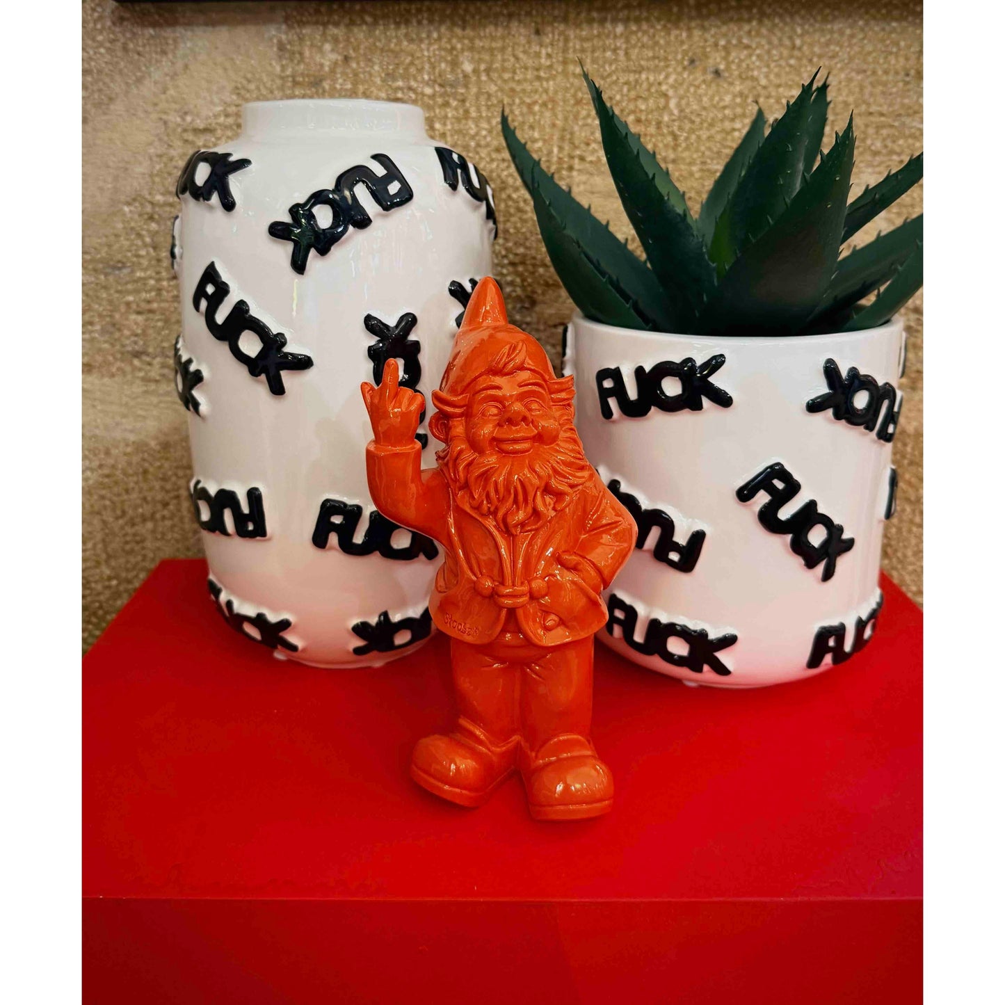 Nain F*ck You orange 20 cm – Stevens Deco - Boutique Ømm
