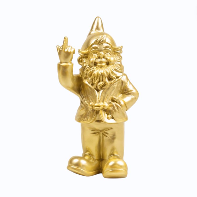 -nain-fuck-you-dore-stevens-deco
-nain-de-jardin-dore-doigt-honneur
-figurine-pop-art-doree-deco
-objet-deco-humoristique-nain-dore