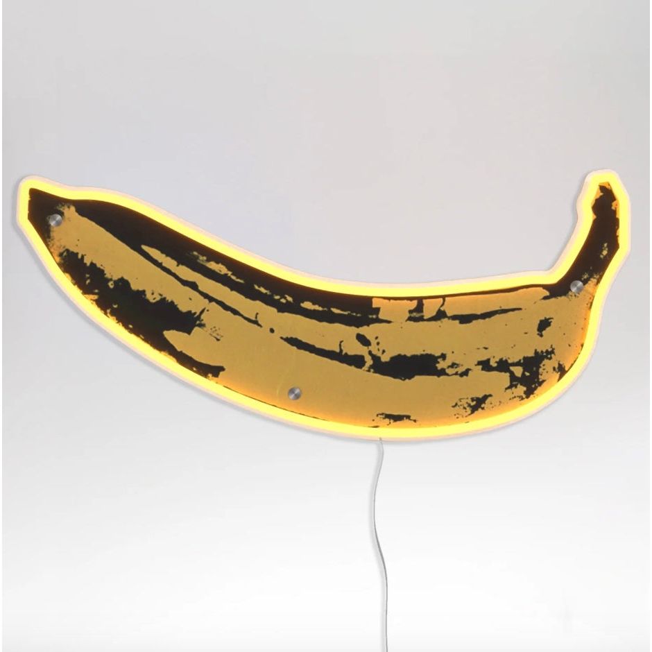 Néon mural Banana – Andy Warhol x Yellow Pop - Boutique Ømm