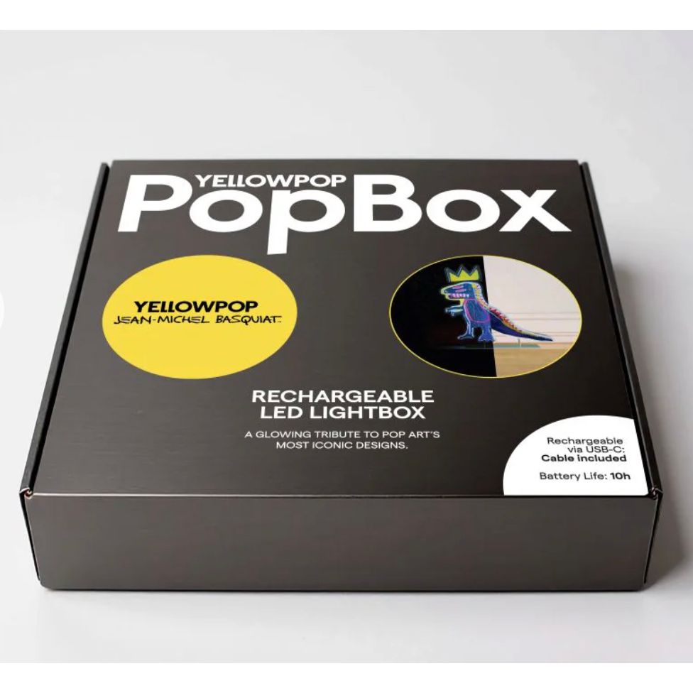 PopBox Pez Dispenser – Lampe LED Basquiat par Yellowpop - Boutique Ømm