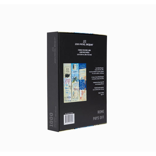 Puzzle 1000 pièces Basquiat "Charles the First" – Rome Pays Off - Boutique Ømm