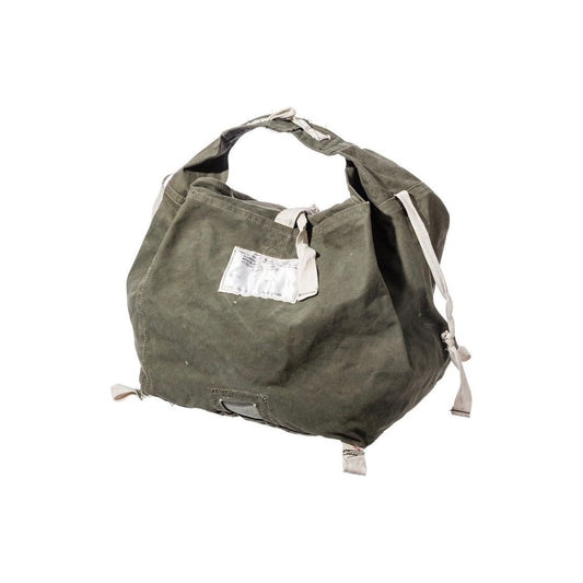 Sac "Parachute Fabric Square Tag" – Toile militaire recyclée – Puebco - Boutique Ømm