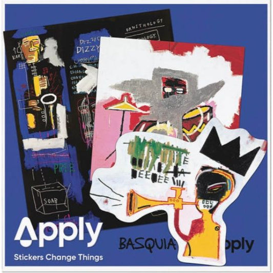Set de 3 stickers “Jazz by Basquiat” – Apply - Boutique Ømm