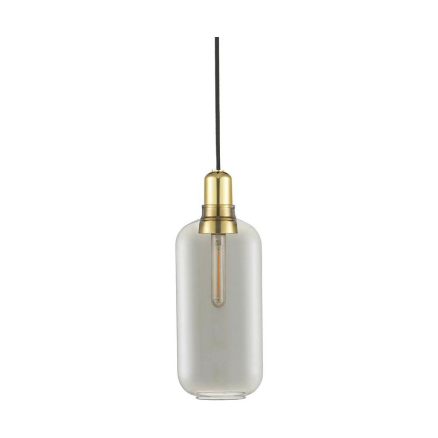 Suspension AMP Smoke/Brass – Normann Copenhagen - Boutique Ømm