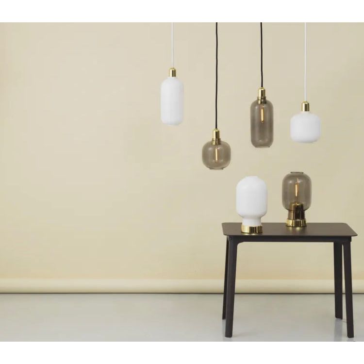 Suspension AMP Smoke/Brass – Normann Copenhagen - Boutique Ømm