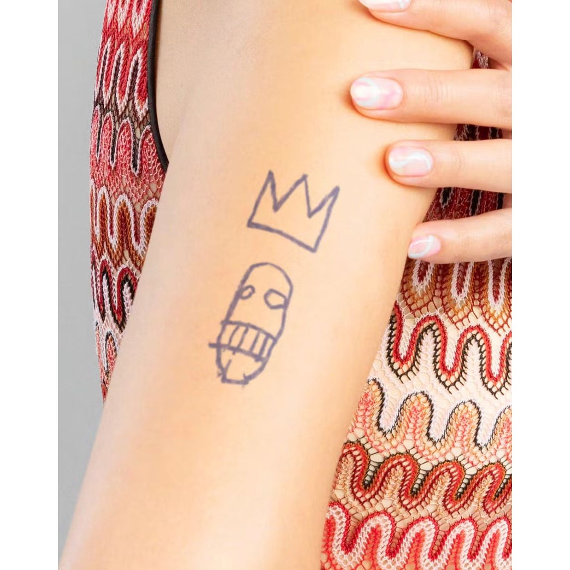 Tatouage temporaire Inkbox – Robinson de Sugar – Jean-Michel Basquiat - Boutique Ømm