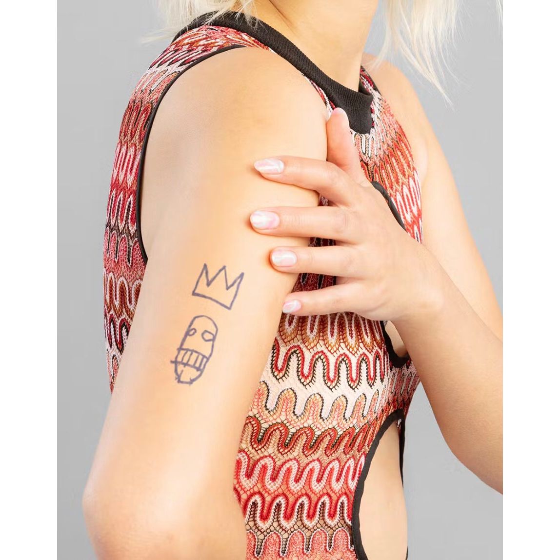 Tatouage temporaire Inkbox – Robinson de Sugar – Jean - Michel Basquiat - Boutique Ømm