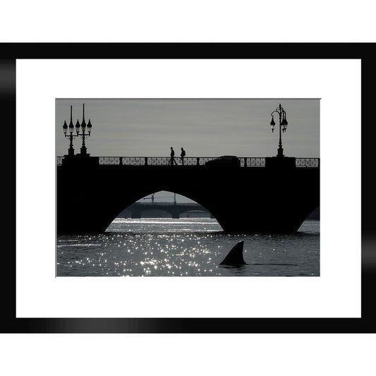 Tirage d’art "Les Dents de la Garonne" – 20x30 cm – Cadre bois 30x40 cm - Boutique Ømm