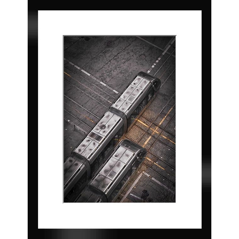 Tirage d'art "Métal Hurlant" – 20x30 cm – Cadre Nielsen bois 30x40 cm - Boutique Ømm