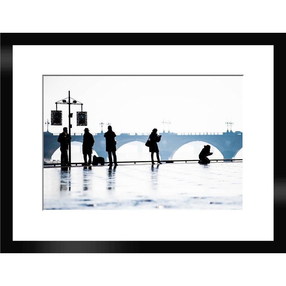 Tirage d’art "Ombres chinoises" – Photo 20x30 cm avec cadre bois Nielsen 30x40 cm - Boutique Ømm