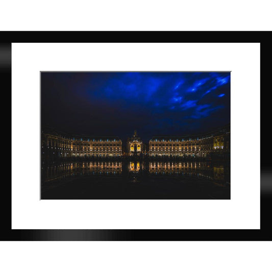 Tirage d'art "Riders on the Storm" – 20x30 cm – Cadre Nielsen bois 30x40 cm - Boutique Ømm
