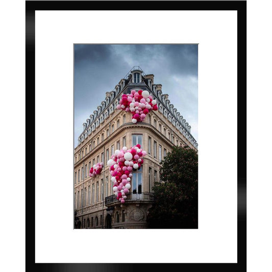 Tirage d’art "Sous Hélium" – 20x30 cm – Cadre bois 30x40 cm - Boutique Ømm