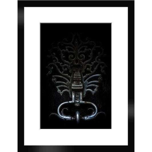 Tirage d’art "The Door" – 20x30 cm – Cadre Nielsen bois 30x40 cm - Boutique Ømm