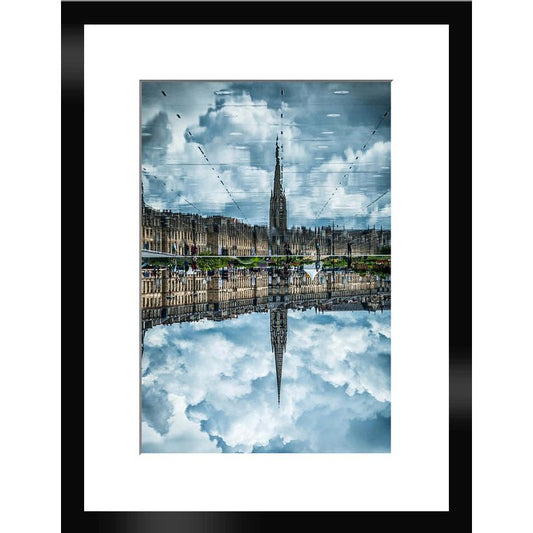 Tirage Photo "Upside Down" – 20x30 cm – Cadre Nielsen noir ou naturel – Édition limitée - Boutique Ømm