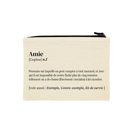 Trousse Amie – Définition drôle et tendre - Boutique Ømm