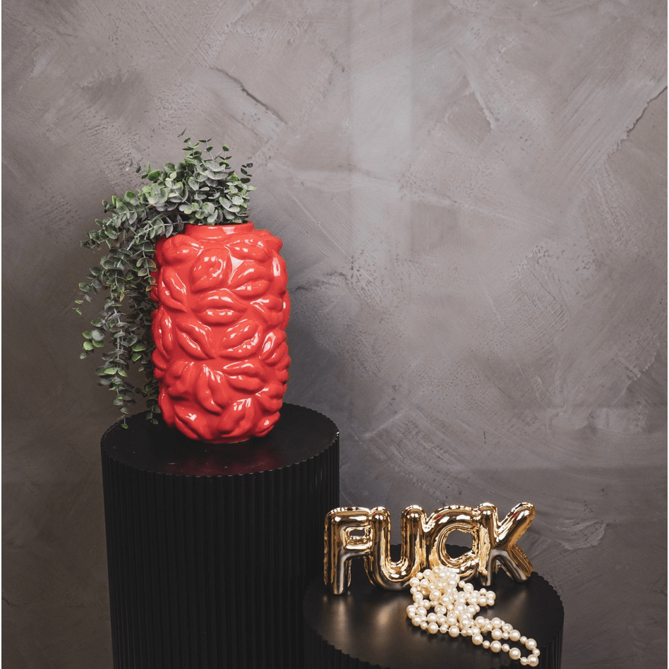 Vase "Bisous" en céramique – HouseVitamin - Boutique Ømm