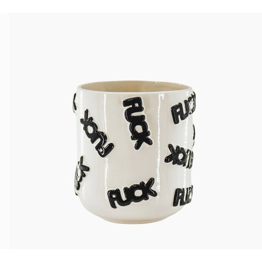 Vase "F*ck" en céramique – HouseVitamin - Boutique Ømm