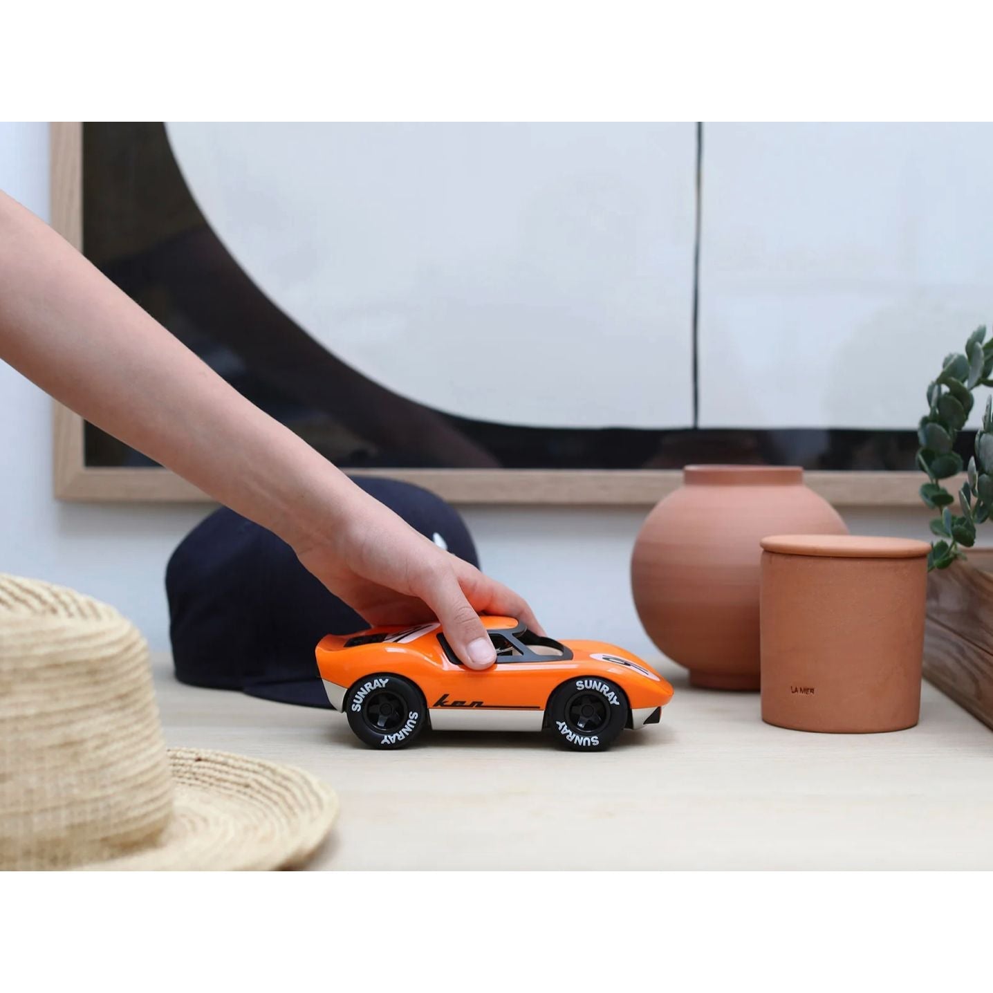 Voiture Mini Ken Gibson Orange – Playforever - Boutique Ømm