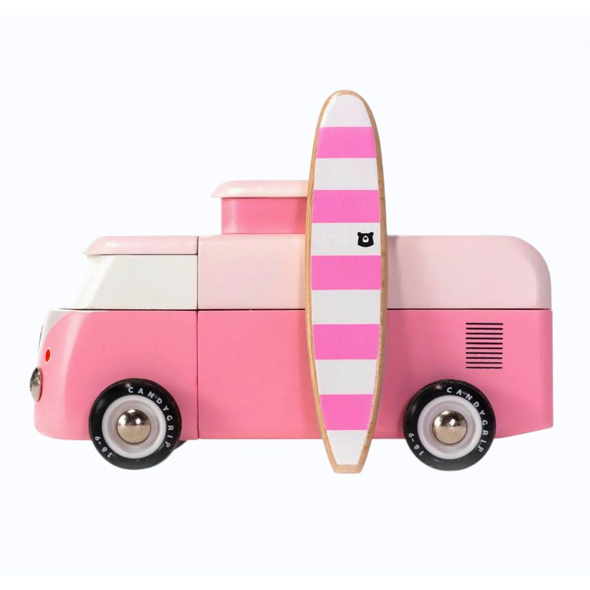 VW Beach Bus Rose – Candylab Toys x Volkswagen - Boutique Ømm