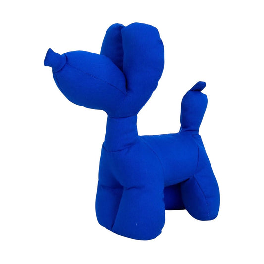 Butée de porte Chien Ballon Bleu Helio Ferretti au design pop et ludique